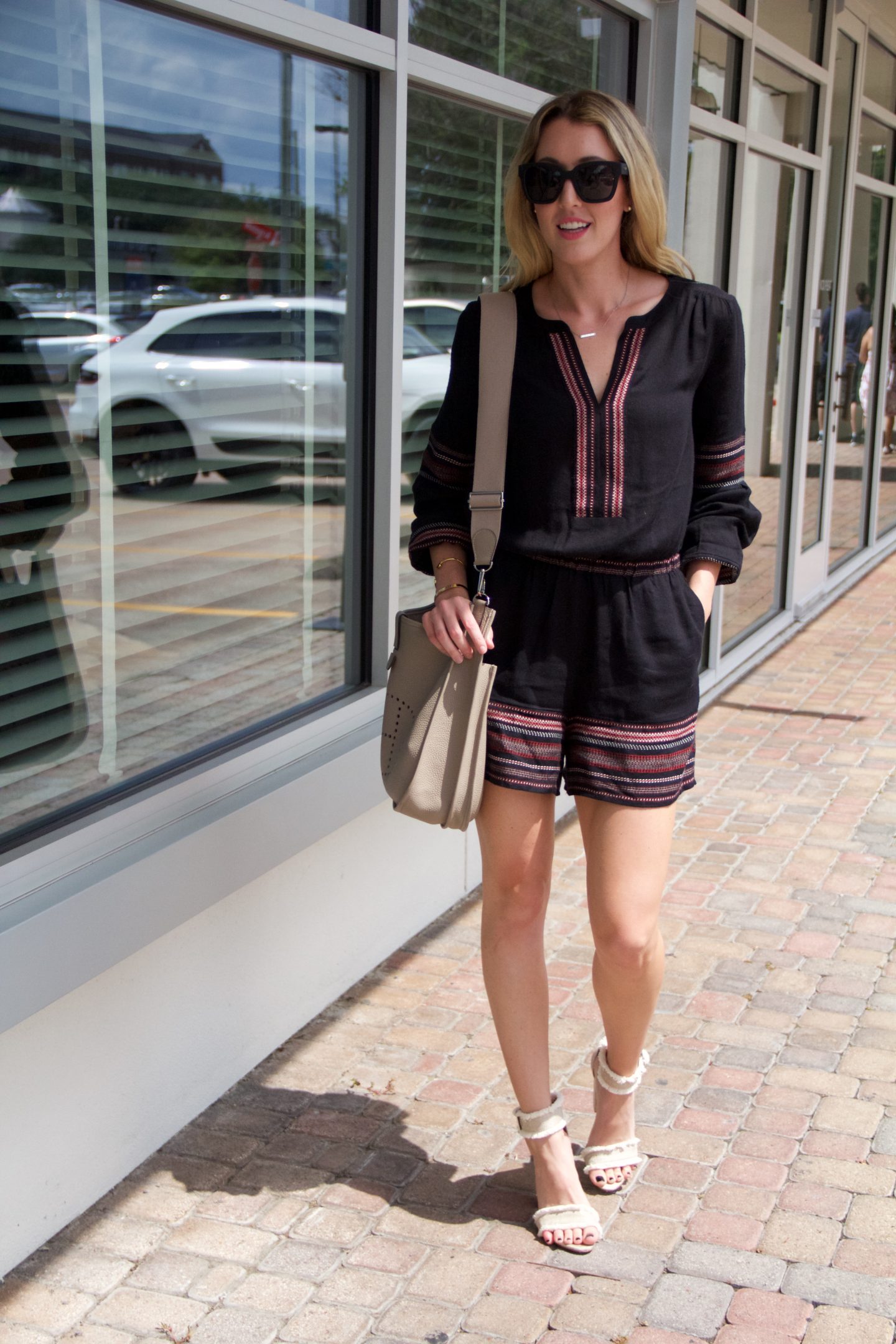 romp around-wearing this fave romper from LOFT
