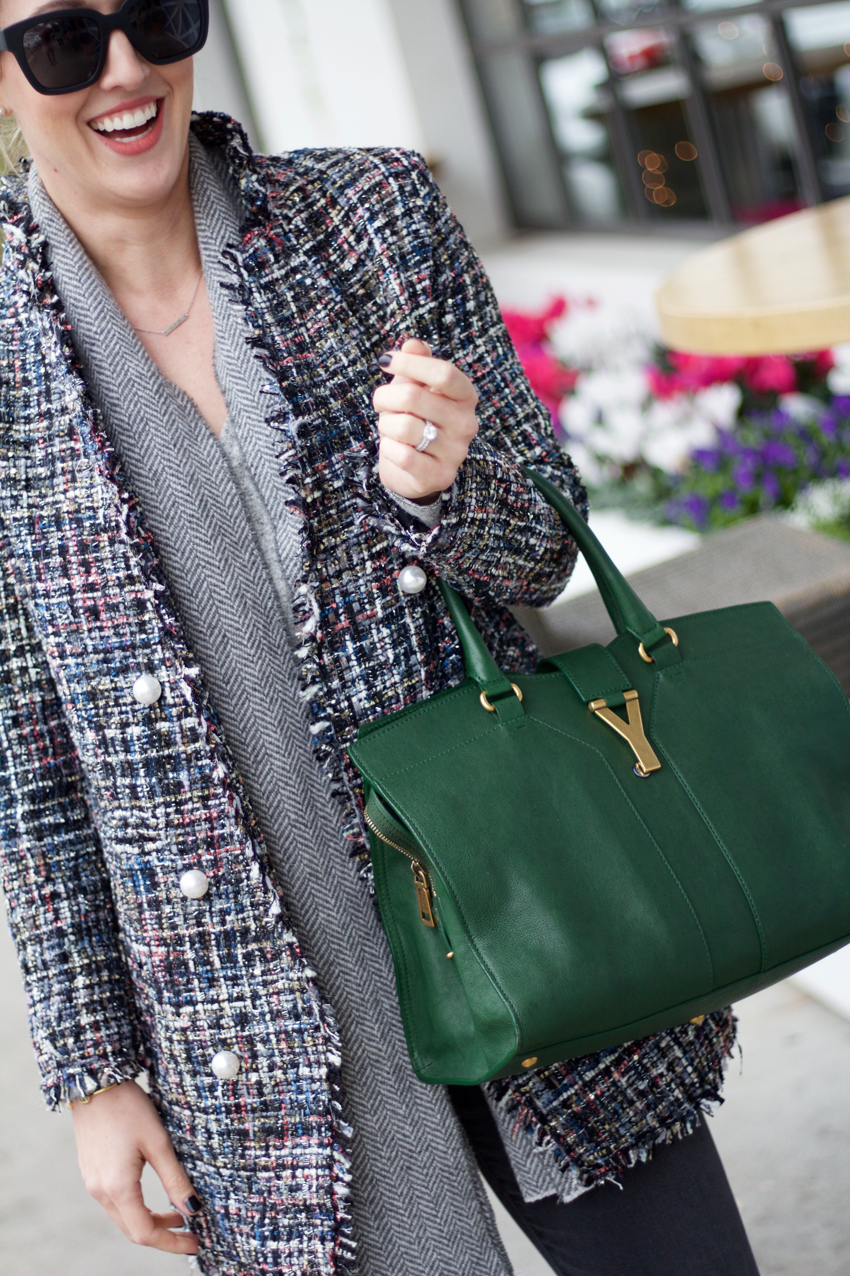 kelly green ysl bag