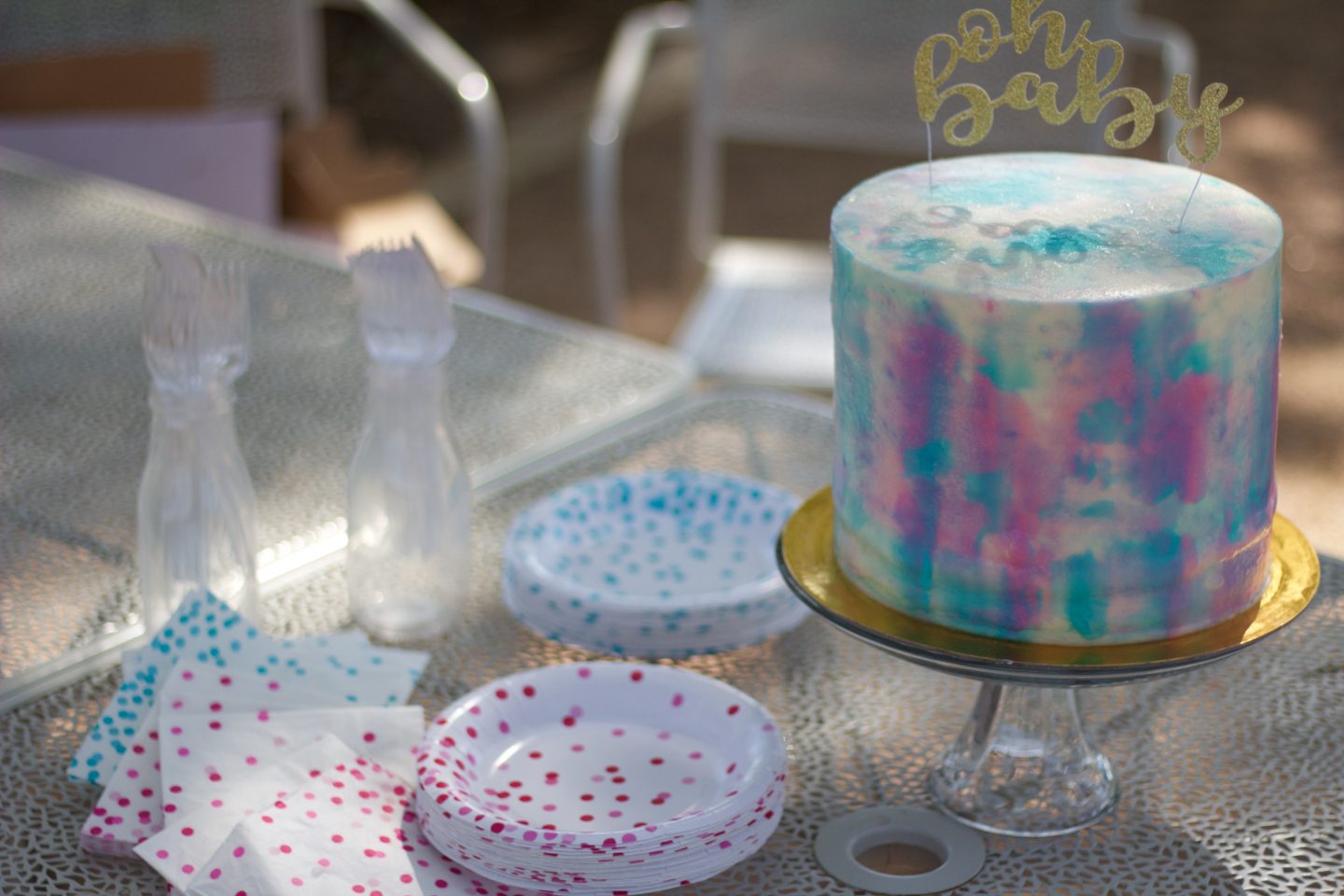 gender reveal cake ideas