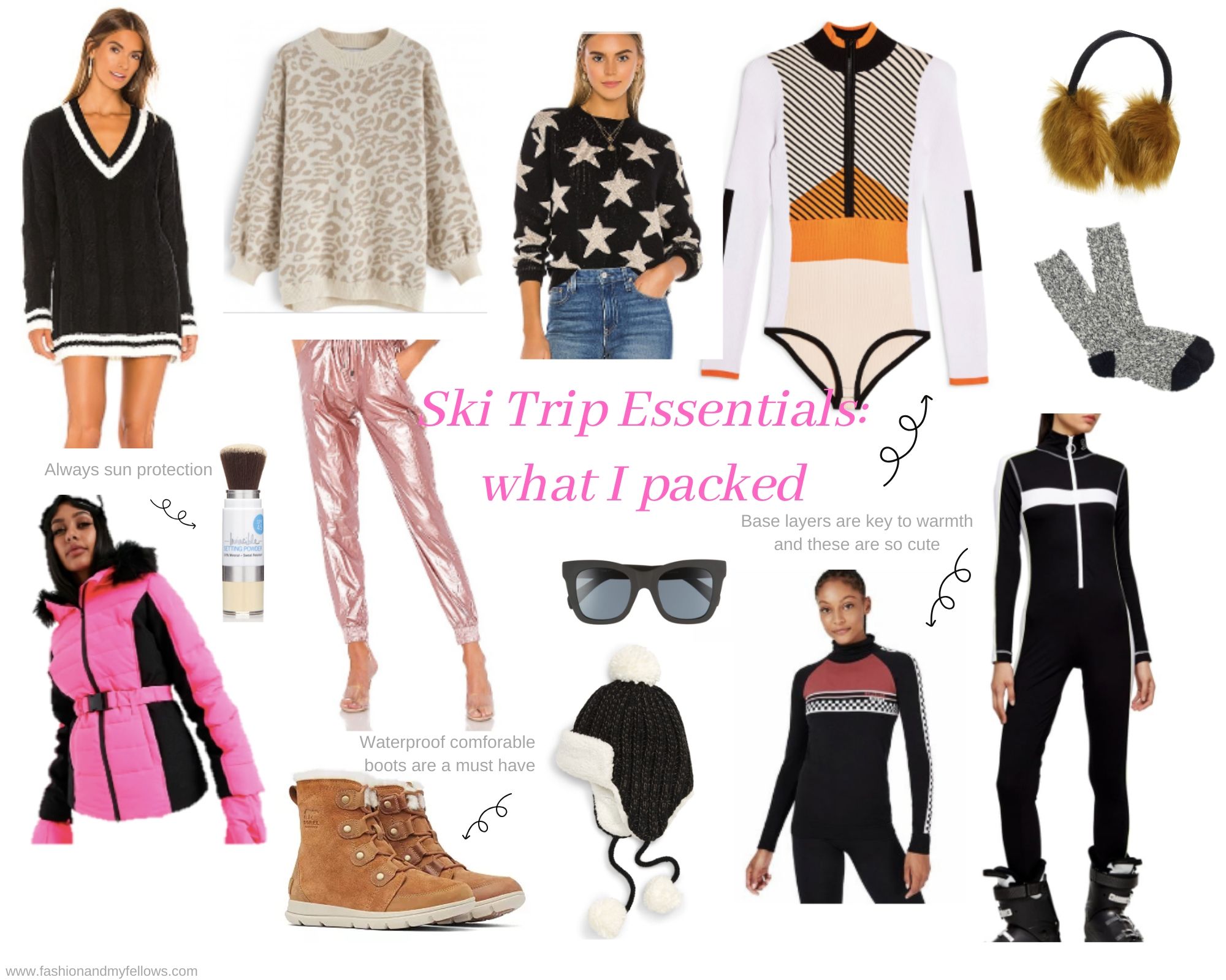 Ski Trip essentials - Fashion and my Fellows