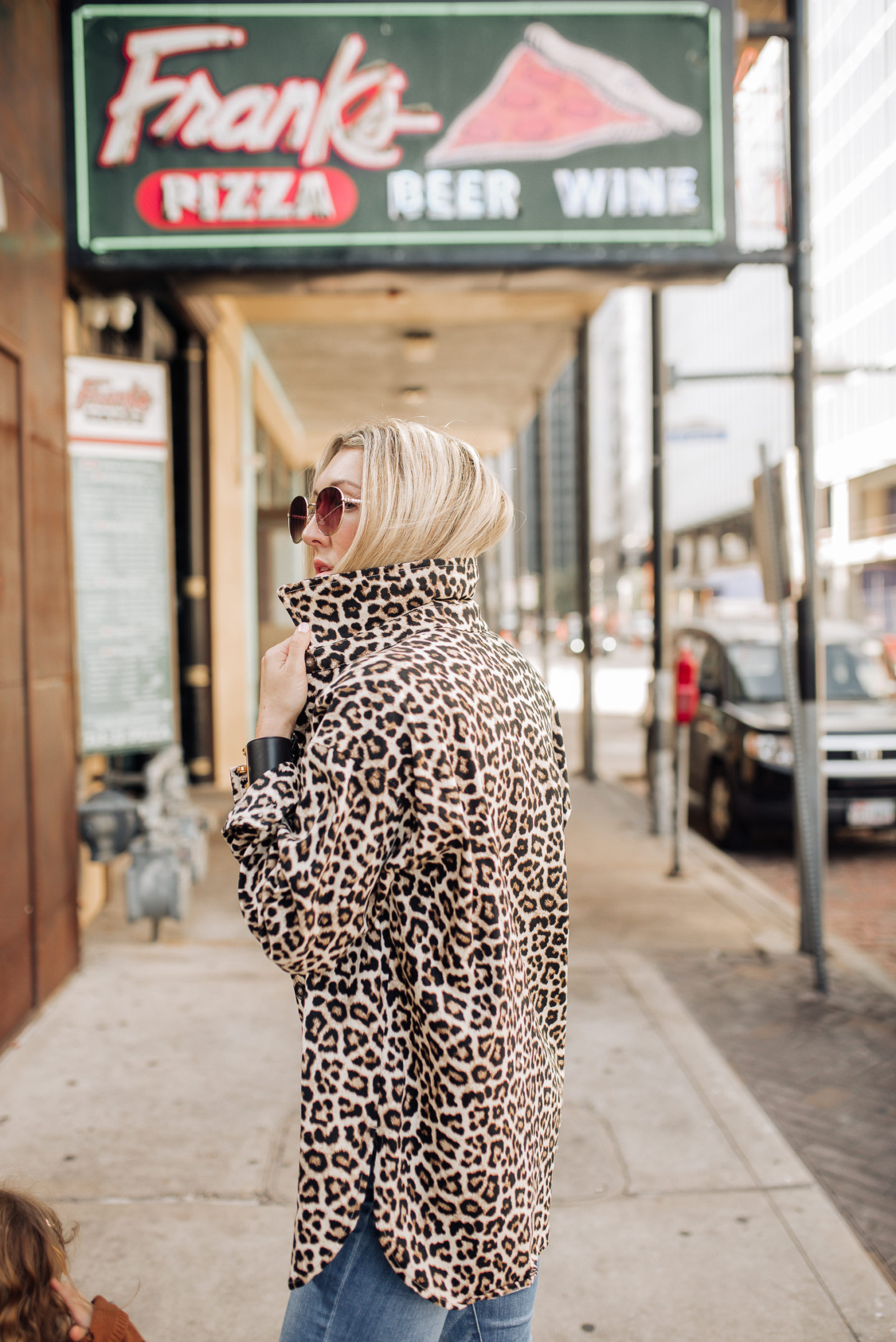 leopard print shacket for fall fashion